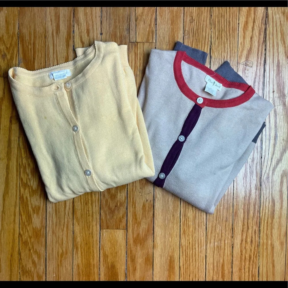 Olive Juice Luxury Kids Sweater combo, size  XL (10-12)